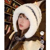 暖かいニット帽ファーキャップもこもこ帽子 | Miniministore | 詳細画像1