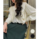 ラッフルブラウス韓国風 レディース 長袖 | Miniministore | 詳細画像1