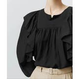 ラッフルブラウス韓国風 レディース 長袖 | Miniministore | 詳細画像3
