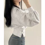 スウェット風トップス薄手トレーナー着やせ | Miniministore | 詳細画像2 