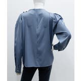 ドレープブラウス 韓国風ブラウスきれいめ | Miniministore | 詳細画像12 