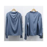 ドレープブラウス 韓国風ブラウスきれいめ | Miniministore | 詳細画像13 