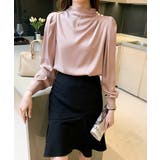 ドレープブラウス 韓国風ブラウスきれいめ | Miniministore | 詳細画像5 