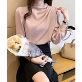 ドレープブラウス 韓国風ブラウスきれいめ | Miniministore | 詳細画像6 