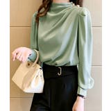 ドレープブラウス 韓国風ブラウスきれいめ | Miniministore | 詳細画像7 