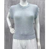 フレンチスリーブサマーニットトップス夏服 | Miniministore | 詳細画像13 