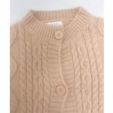 暖かいケーブル編みニットカーディガン秋冬 | Miniministore | 詳細画像15