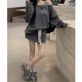 英字ロゴスウェットセットアップ大人可愛い | Miniministore | 詳細画像10 