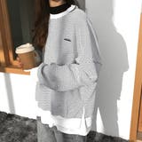 ホワイト | ボーダー柄 トップス レディース | Miniministore