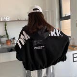 ブラック | ジップアップパーカー レディース 春秋冬 | SUNSHINE CLOSET