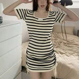 ボーダー | サマーニットワンピース タイトワンピ | SUNSHINE CLOSET