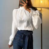 ホワイト | ブラウス レディース パフスリーブ | Miniministore