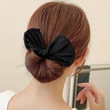 ブラック | 人気 お団子 ヘアアクセサリー | Miniministore