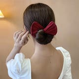 ワインレッド | 人気 お団子 ヘアアクセサリー | Miniministore