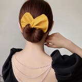 イエロー | 人気 お団子 ヘアアクセサリー | Miniministore