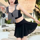 ブラック | 水着 レディース ビキニ 2点セット | Miniministore