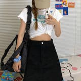 レディース*ホワイト | カップル tシャツ カジュアル 韓国 | Miniministore