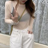 オフベージュ | 大人気 トップス レディース 長袖 | Miniministore