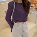パープル | 大人気 トップス レディース 長袖 | Miniministore