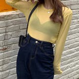 イエロー | 大人気 トップス レディース 長袖 | Miniministore