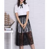 ブラック | ロング丈 チュールスカート シースルー | SUNSHINE CLOSET
