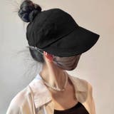 ブラック | キャップ UVケア帽子 マスク掛け付き | Miniministore