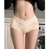 アイボリー | レースショーツ 透け 下着 美尻ショーツ | SUNSHINE CLOSET