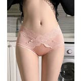 ピンク | レースショーツ 透け 下着 美尻ショーツ | SUNSHINE CLOSET