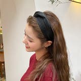ブラック | レディース ツイスト カチューシャ | Miniministore