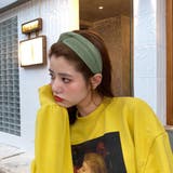 モスグリーン | レディース ツイスト カチューシャ | Miniministore