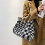 ブラック(チドリ柄) | トートバッグ 鞄 かばん オフィス OL | Miniministore
