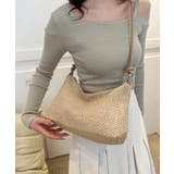 ベージュ | ストローバッグ ショルダーバッグ 麦わら | SUNSHINE CLOSET