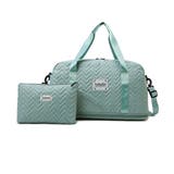 ミント | 拡張ファスナーボストンバッグ ポーチ付き | SUNSHINE CLOSET