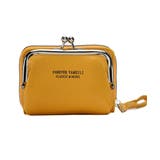 イエロー | がま口財布 コインケース付きカードケース | Miniministore