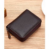 ブラウン | ウォレット PUレザー 軽量カードケース | SUNSHINE CLOSET