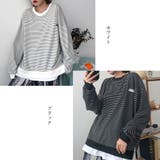 ボーダー柄 トップス レディース | Miniministore | 詳細画像2