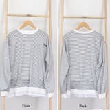 ボーダー柄 トップス レディース | Miniministore | 詳細画像3