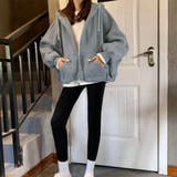 ジップアップパーカー レディース 春秋冬 | Miniministore | 詳細画像12 