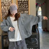 ジップアップパーカー レディース 春秋冬 | Miniministore | 詳細画像13 