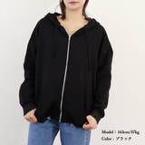 ジップアップパーカー レディース 春秋冬 | Miniministore | 詳細画像14 