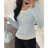 フェイクレイヤードカップ付きカットソー | Miniministore | 詳細画像8 