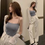 カップ付き インナーキャミソール 韓国風 | Miniministore | 詳細画像13