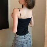 カップ付き インナーキャミソール 韓国風 | Miniministore | 詳細画像6