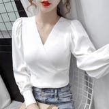 バルーン袖 リブニットトップス 韓国風 | Miniministore | 詳細画像9 