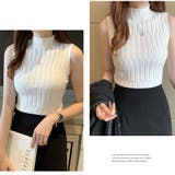 タートルネック ニット トップス | Miniministore | 詳細画像7 