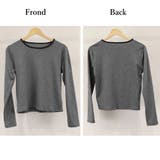 長袖Tシャツ レディース秋服 カットソー | Miniministore | 詳細画像3