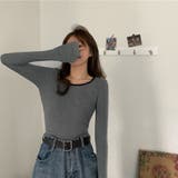 長袖Tシャツ レディース秋服 カットソー | Miniministore | 詳細画像8