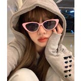 キャットアイ カラーフレームサングラス | Miniministore | 詳細画像1 