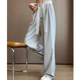 レースワイドイージーパンツ韓国風ボトムス | Miniministore | 詳細画像4 