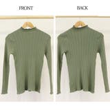 ハイネック リブニットトップス 長袖 | Miniministore | 詳細画像3 